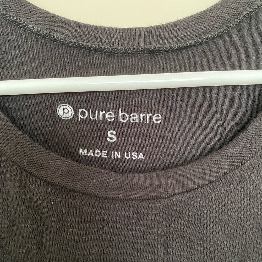 Black & Silver Pure Barre Tank - Picture 3 of 5